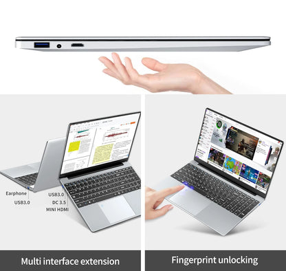 Merit Sell 15.6" Business and Study Laptop with Fingerprint Unlock - Merit Sell