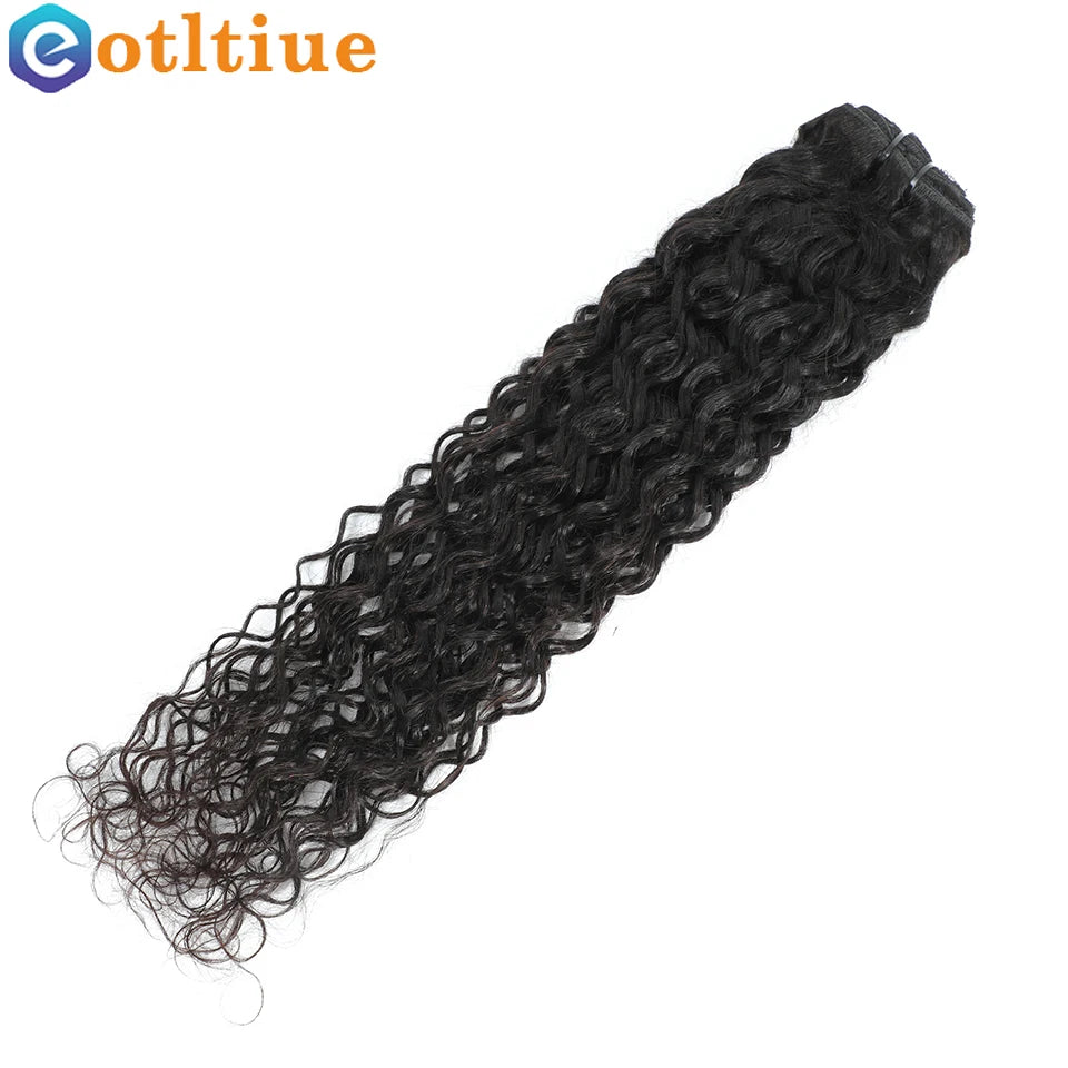 Merit Sell Brazilian Human Hair Extensions 8 Pieces - Natural Curly - Merit Sell