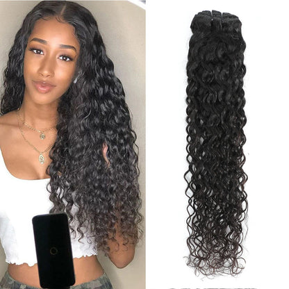 Merit Sell Brazilian Human Hair Extensions 8 Pieces - Natural Curly - Merit Sell