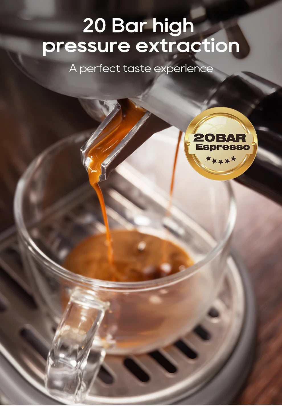 Merit Sell HiBREW Adjustable Temperature Espresso Machine - Merit Sell