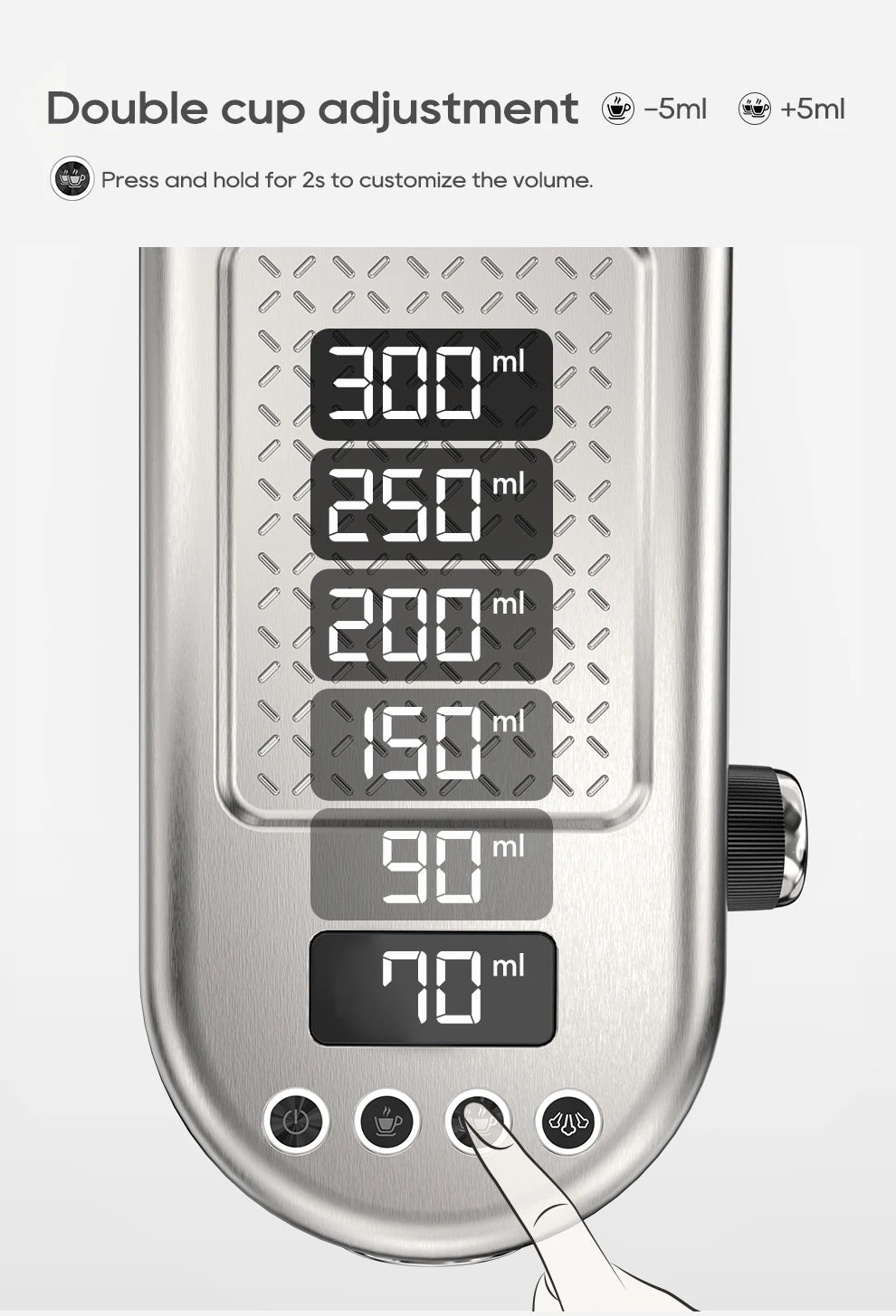 Merit Sell HiBREW Adjustable Temperature Espresso Machine - Merit Sell