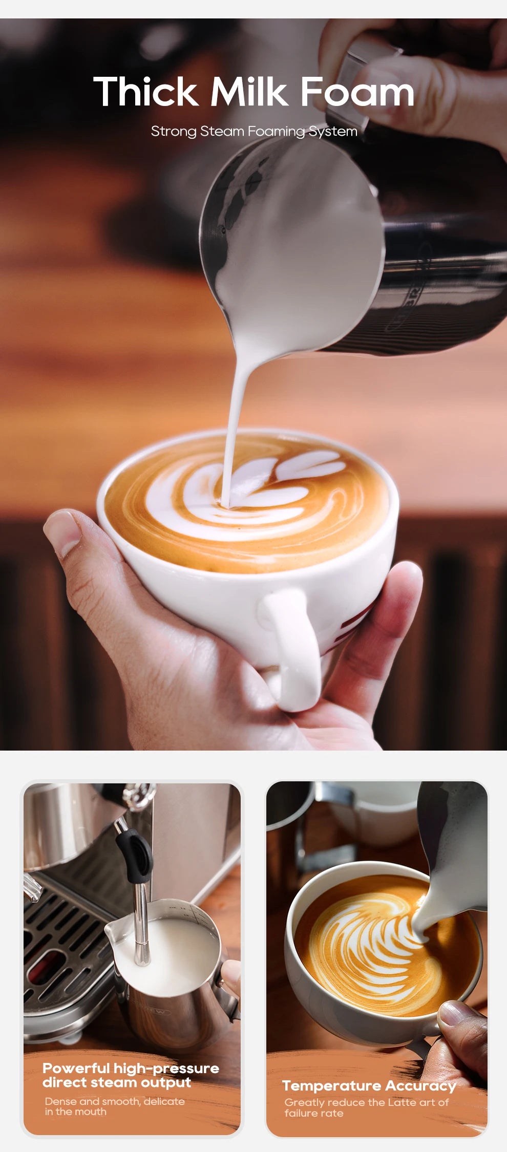 Merit Sell HiBREW Adjustable Temperature Espresso Machine - Merit Sell