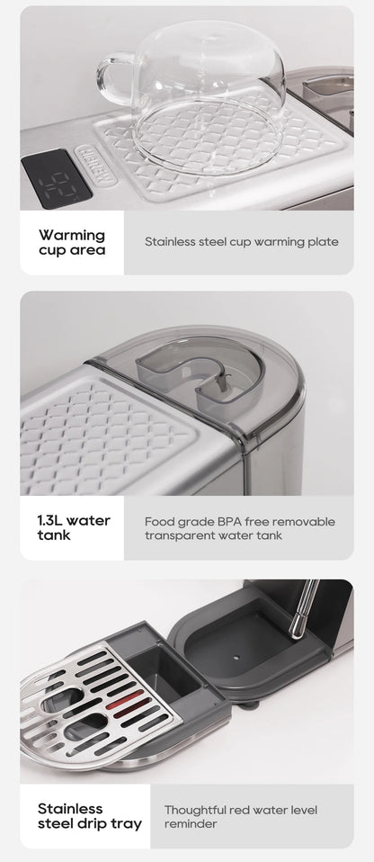 Merit Sell HiBREW Adjustable Temperature Espresso Machine - Merit Sell