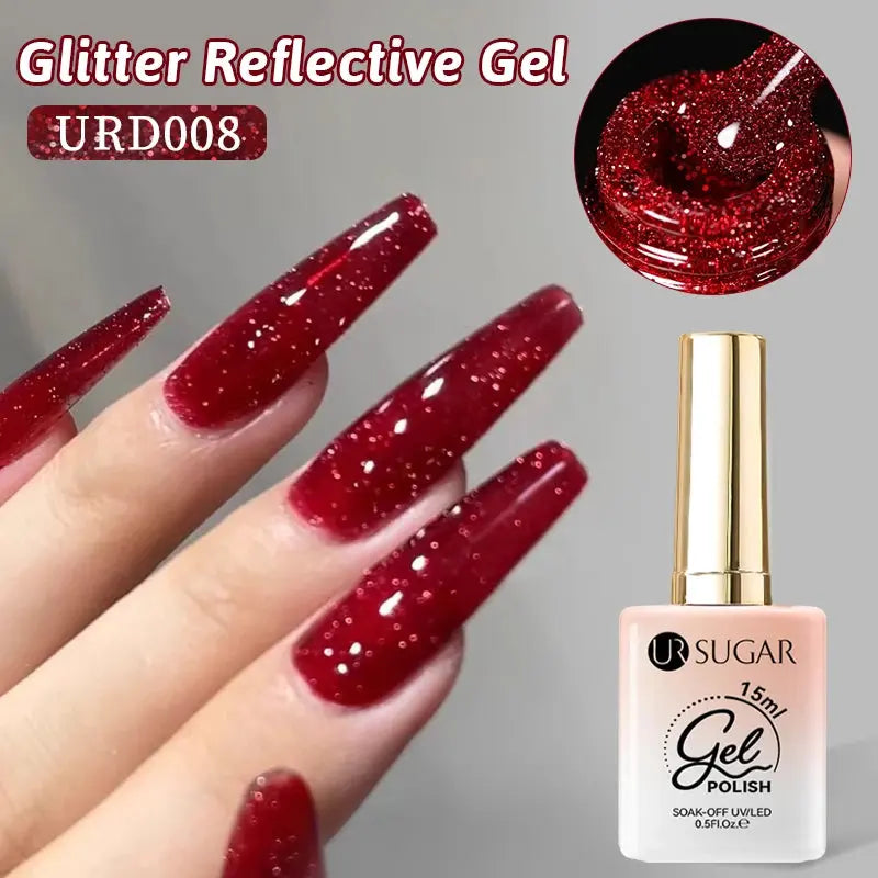 Merit Sell Reflective UV Gel Nail Polish Soak Off - Merit Sell