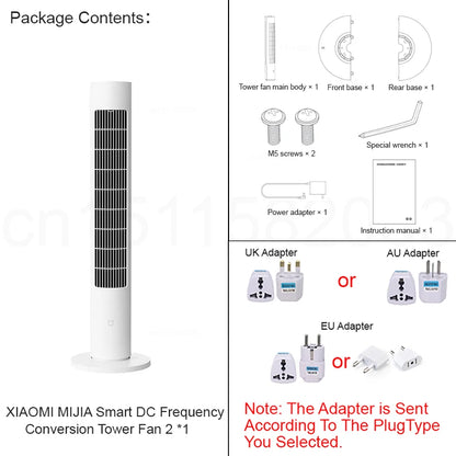 Merit Sell Xiaomi MIJIA Smart Tower Fan with Mijia App - Merit Sell