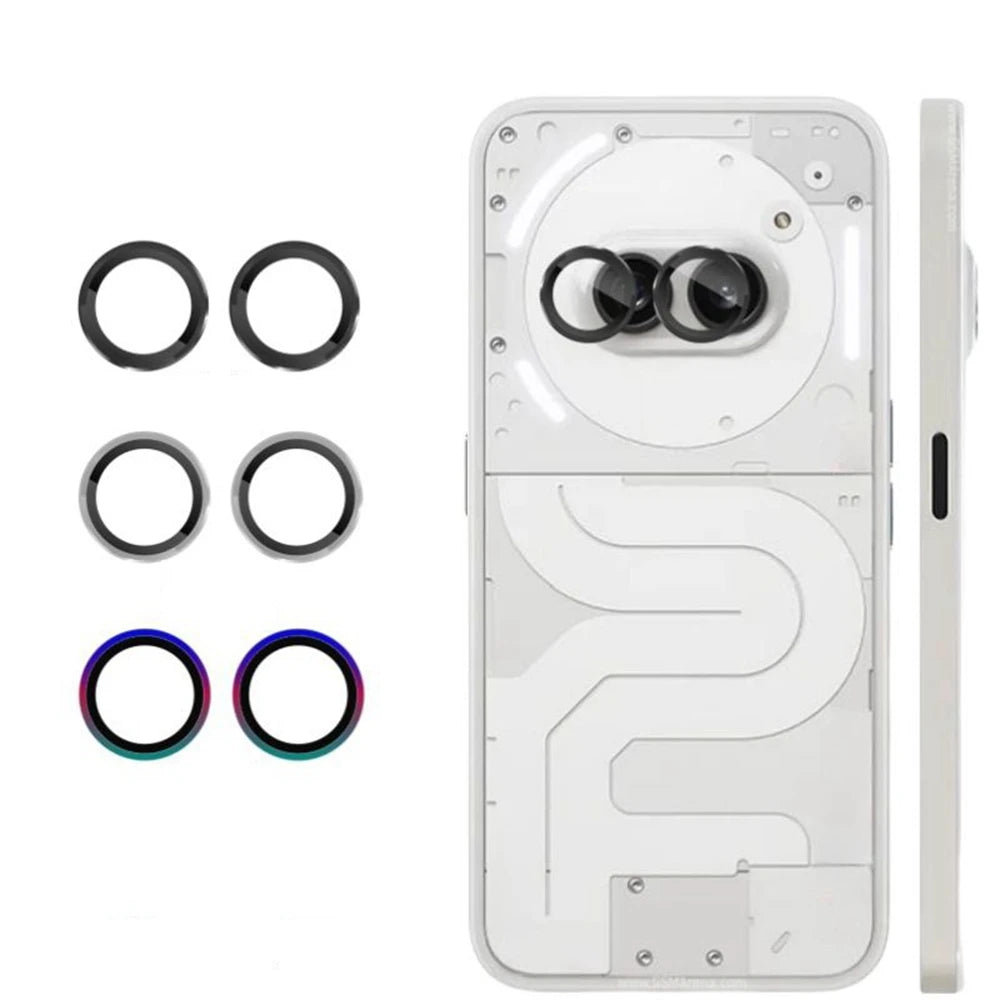 Metal Camera Ring Protector For Nothing Phone 2 2a 1 Alloy Rear Lens Tempered Glass For Nothing Phone2 Phone2a Camera Lens Cap - Merit Sell