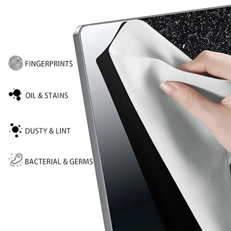 Microfiber Dustproof Cleaning Cloth Notebook Keyboard Cover Laptop Screen Cleaner Kit for MacBook Pro 13/15/16 Inch - Merit Sell