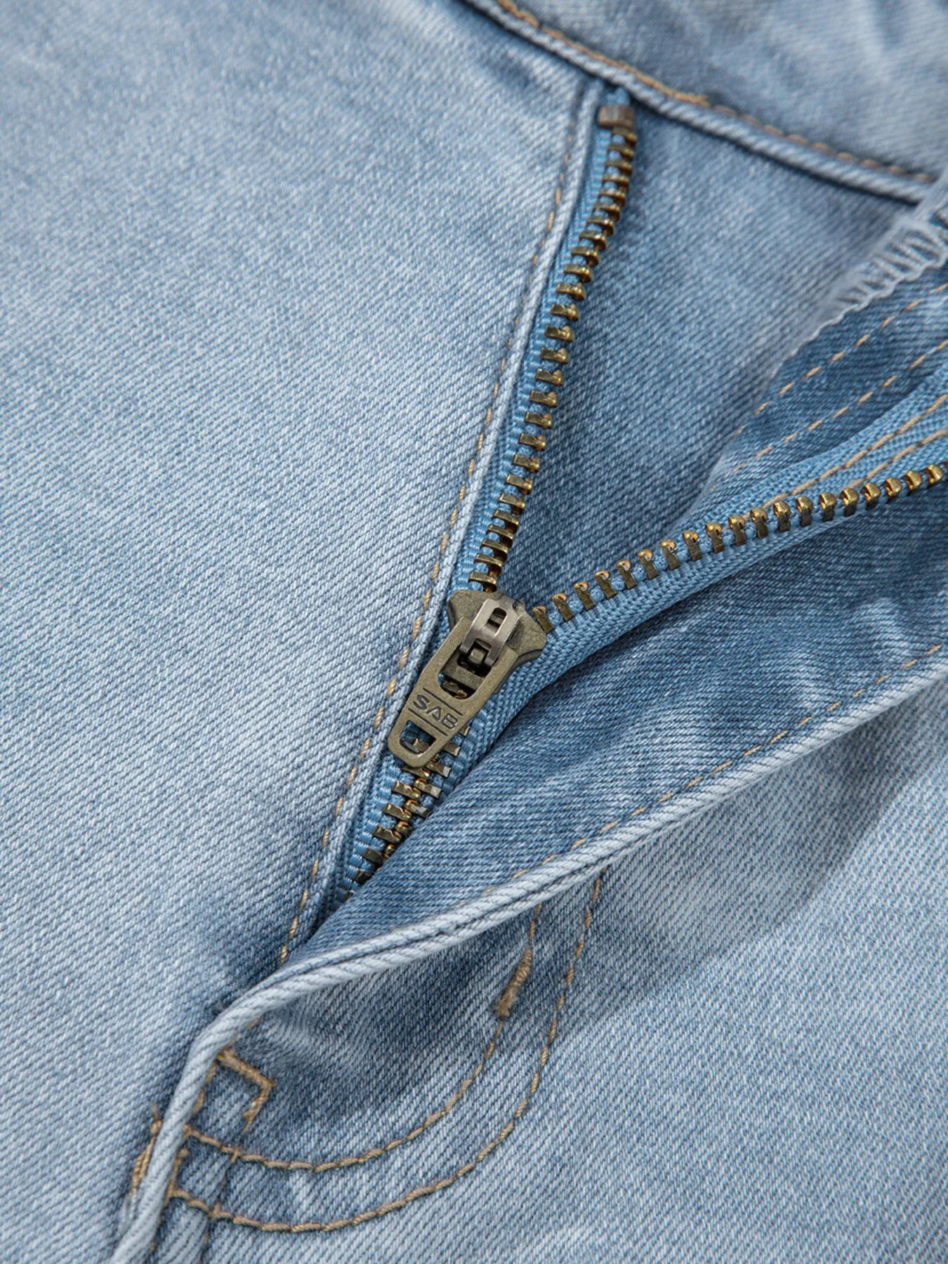 Mid Rise Ankle-Length Distressed Skinny Jeans - Merit Sell