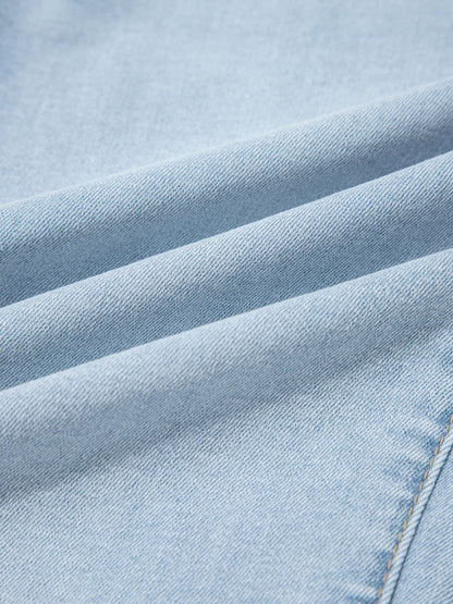 Mid Rise Ankle-Length Distressed Skinny Jeans - Merit Sell