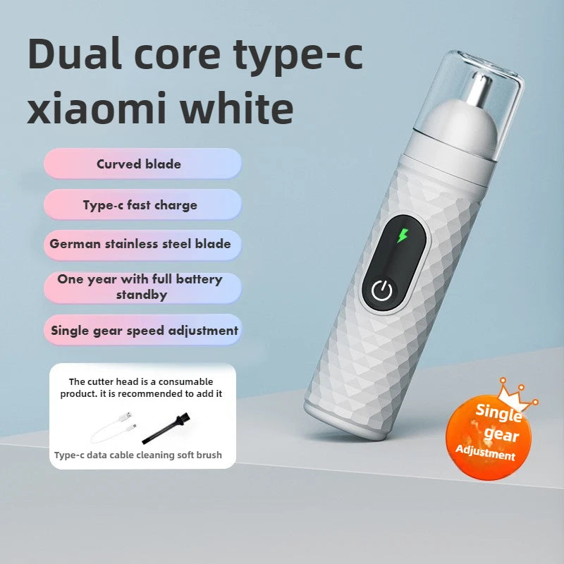 Mijia Electric Nose Hair Trimmer Ear and Nose Hair Trimmer Professional Painless Nose Hair Trimmer for Men And Women
