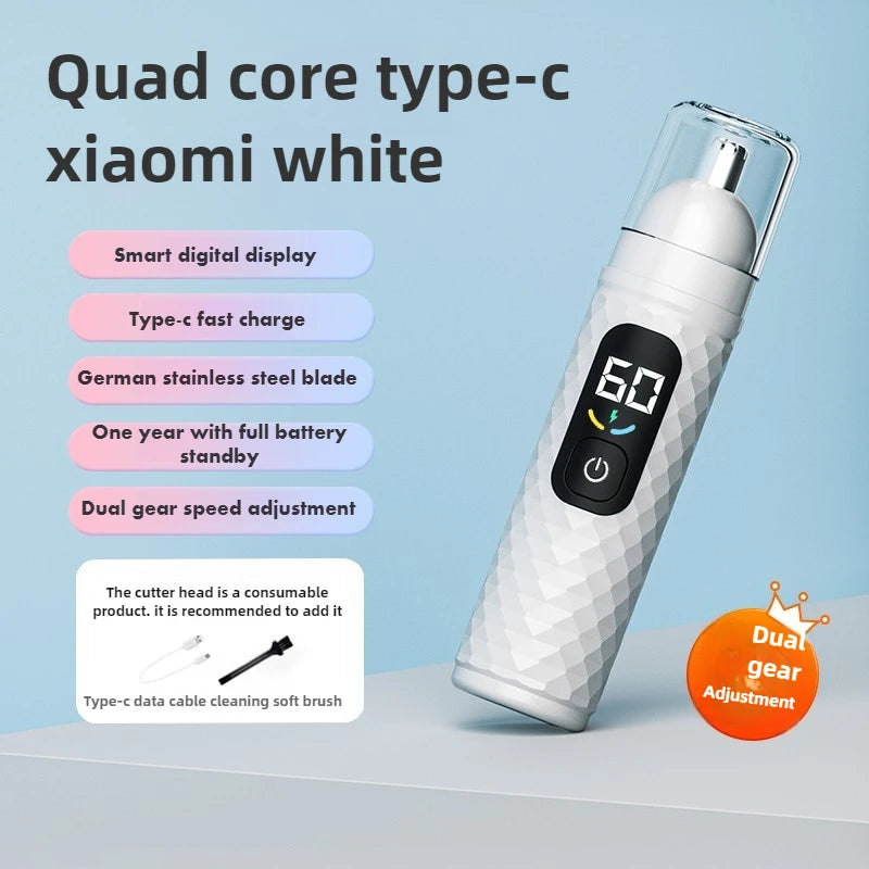 Mijia Electric Nose Hair Trimmer Ear and Nose Hair Trimmer Professional Painless Nose Hair Trimmer for Men And Women