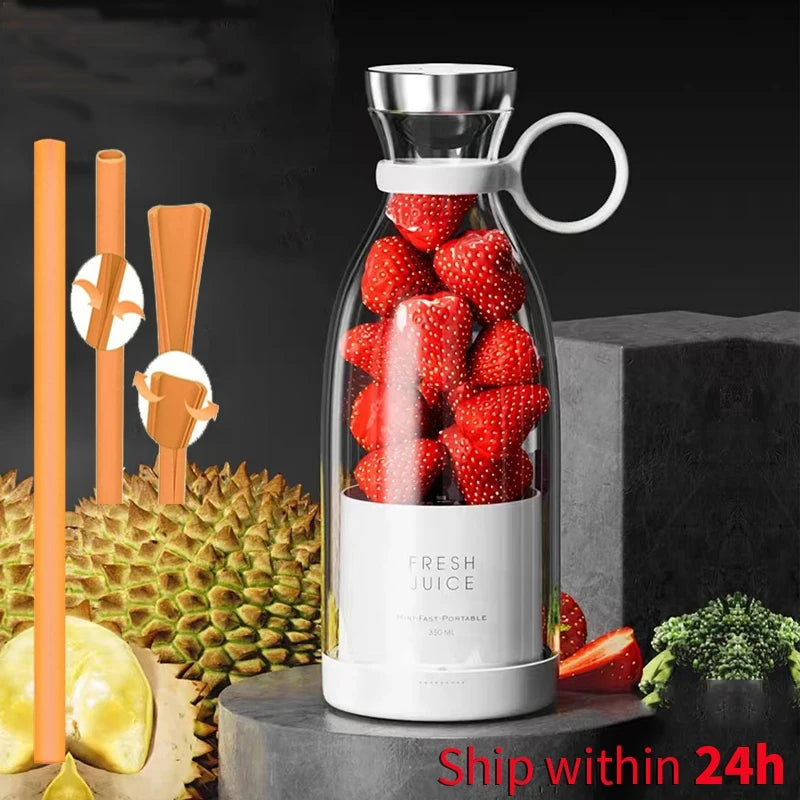 Mini Juicers Portable Electric Juicer Blender Usb Fruit Mixers Fruit Food Milkshake Multifunction Juice Maker Machine - Merit Sell