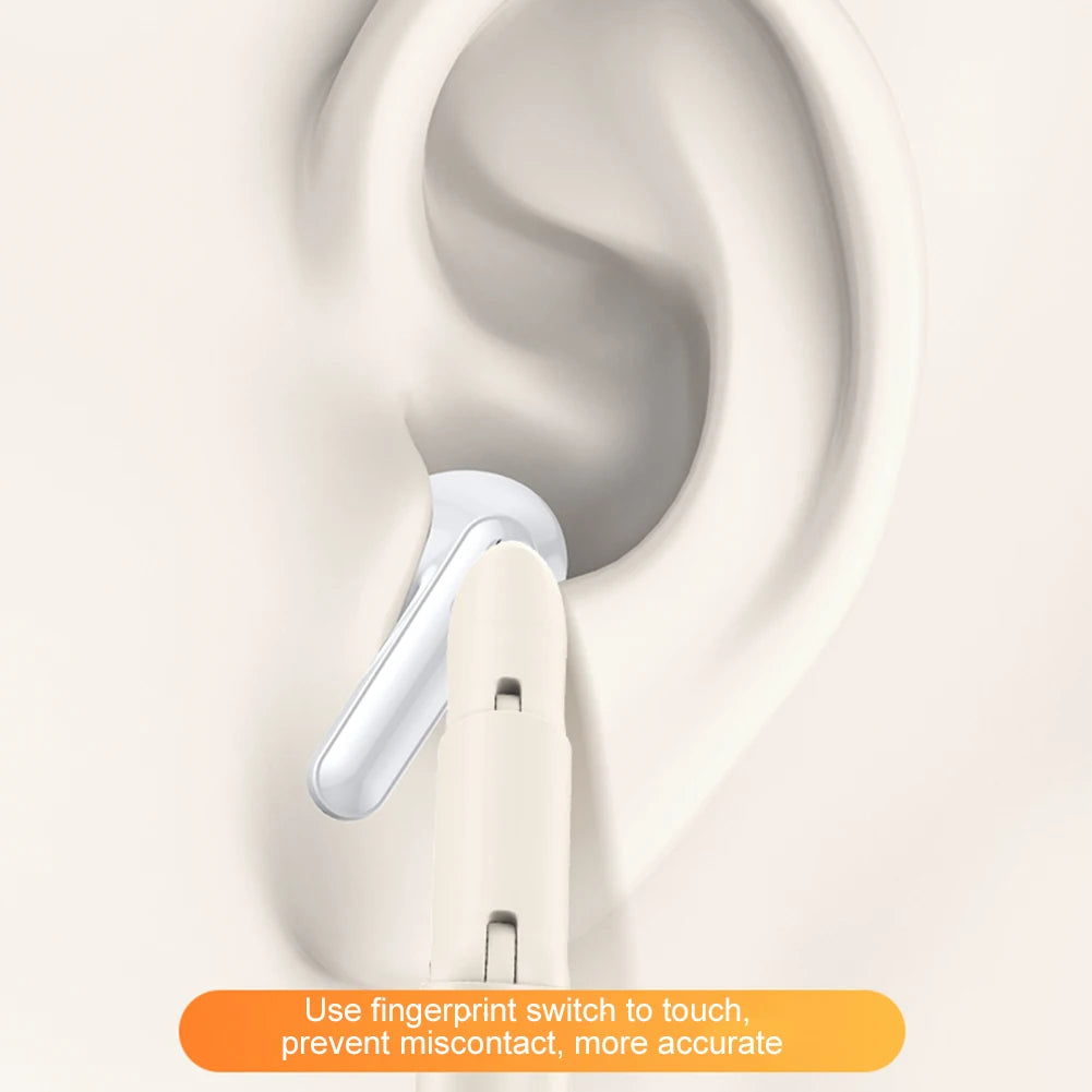 Mini Noise-cancelling Hearing Aid Wireless Headphones Hearing Amplifier Earbuds Hearing Aid Feature in Ear Earphones for Elderly - Merit Sell