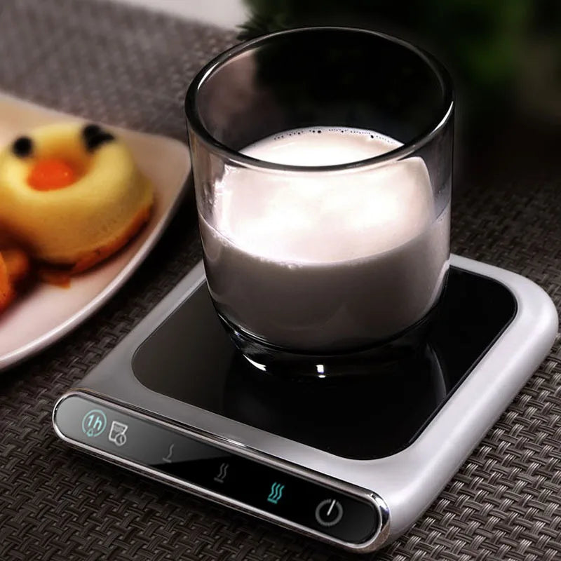 Mini Portable USB Cup Warmer Coffee Mug Heating Coaster 3 Gear 100°C Milk Tea Water Cup Heaters For Home Office Desk Heating Pad - Merit Sell