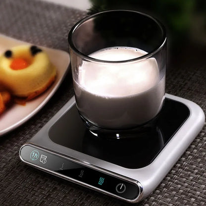 Mini Portable USB Cup Warmer Coffee Mug Heating Coaster 3 Gear 100°C Milk Tea Water Cup Heaters For Home Office Desk Heating Pad - Merit Sell