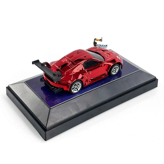 Mini Toy 1/43 Scale RC Racing Difting Car 2.4G RTR with LED lights Remote Control Electric High Speed Car Model Gifts for Boys - Merit Sell Merit Sell