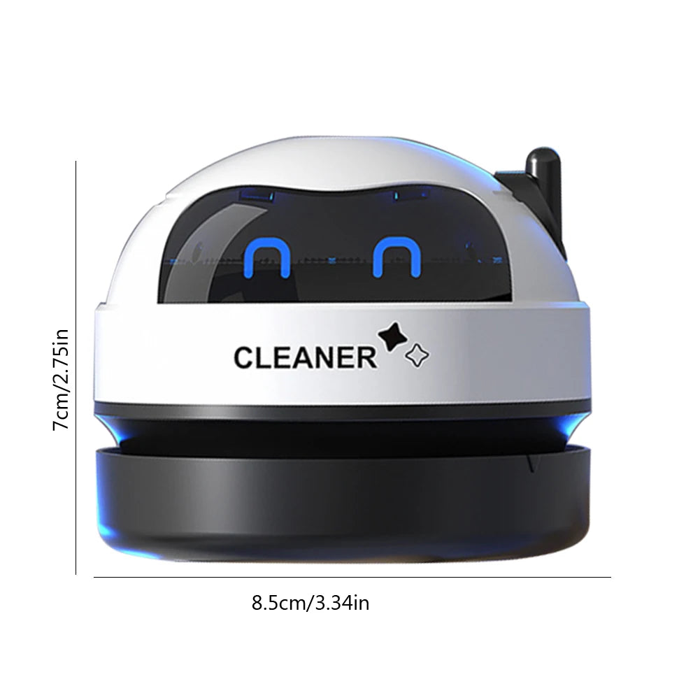 Mini Vacuum Cleaner Portable Wireless Vacuum Cleaner 500mAh USB Rechargeable with Detachable Nozzle for Home Office Keyboard - Merit Sell