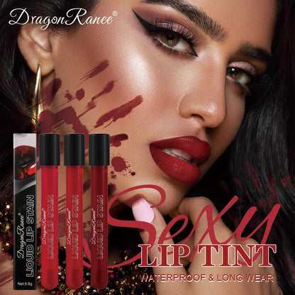 Mirror Lip Gloss Long Lasting Not Fade Lip Tint Water Gloss Glass Lipstick Blood Plasma Lips Makeup Halloween Lip Stain Cosmetic - Merit Sell