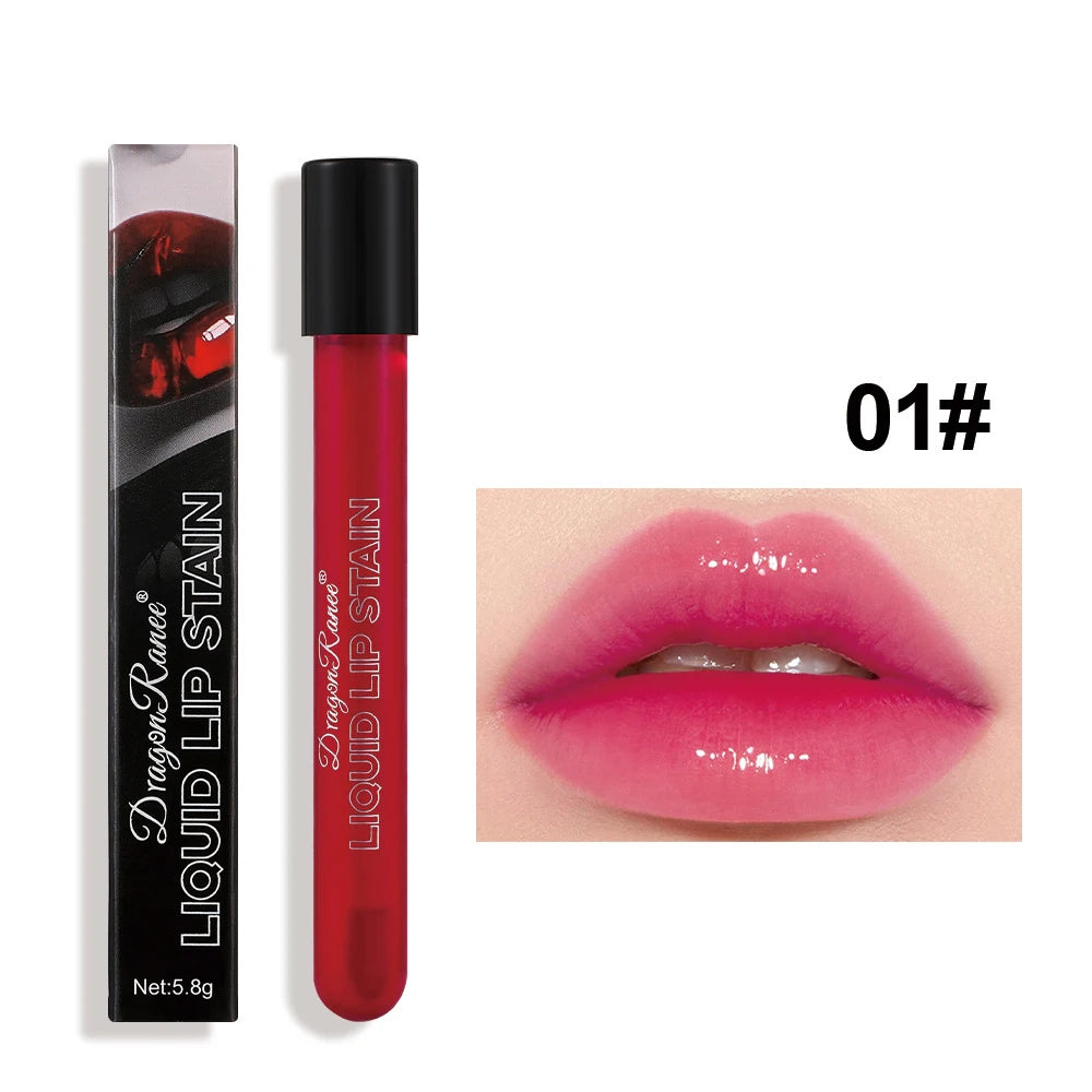Mirror Lip Gloss Long Lasting Not Fade Lip Tint Water Gloss Glass Lipstick Blood Plasma Lips Makeup Halloween Lip Stain Cosmetic - Merit Sell