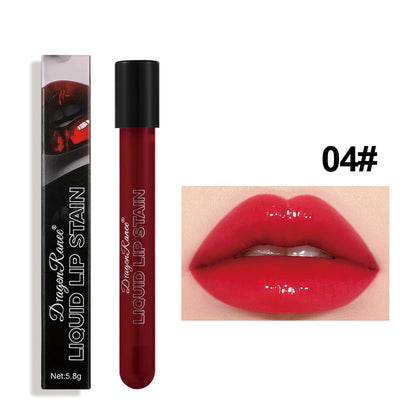 Mirror Lip Gloss Long Lasting Not Fade Lip Tint Water Gloss Glass Lipstick Blood Plasma Lips Makeup Halloween Lip Stain Cosmetic - Merit Sell