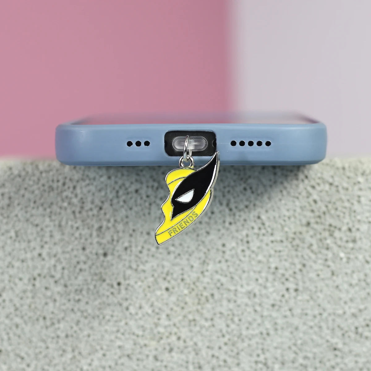 Mobile Phone Dust Plug Pendant Accessories Decorations For Iphone For Samsung For Xiaomi Deadpool Wolverine Cospay Best Friends - Merit Sell