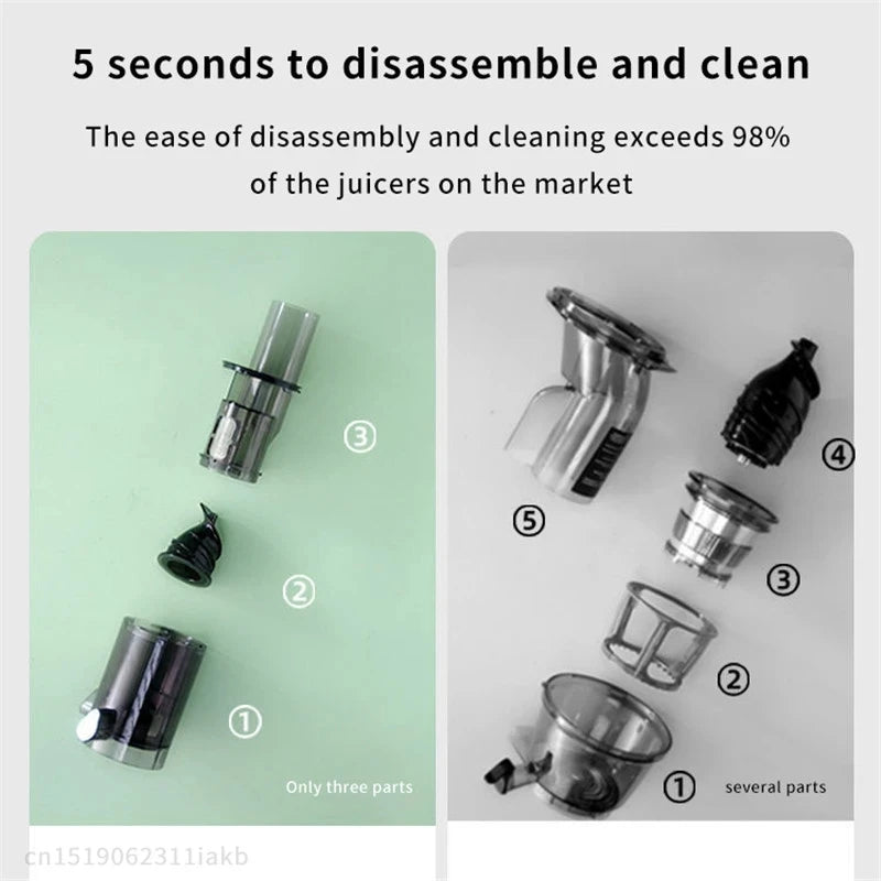 Mokkom Electric Juicer Mini Portable Blender Fruit Mixers Fruit Extractors Multifunction Juice Maker Machine Blender Kitchen Too - Merit Sell