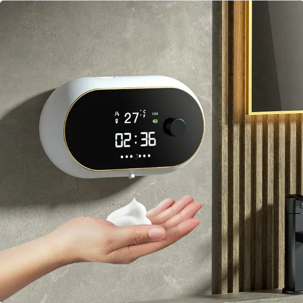 Automatic Hand Sanitizer Dispenser | Wall-Mounted USB Foam