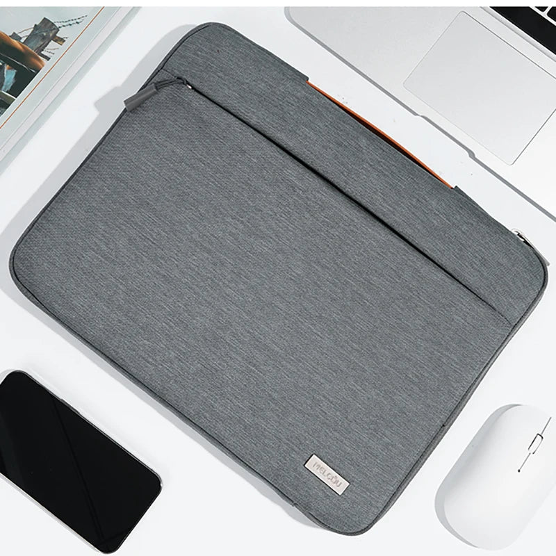 Multi-pockets Laptop Sleeve for MacBook Air 13.6 Handle Laptop Bag for MacBook Pro 14 Shocproof Notebook Bag for MacBook 16.2 M3 - Merit Sell