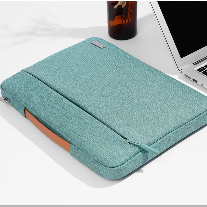 Multi-pockets Laptop Sleeve for MacBook Air 13.6 Handle Laptop Bag for MacBook Pro 14 Shocproof Notebook Bag for MacBook 16.2 M3 - Merit Sell