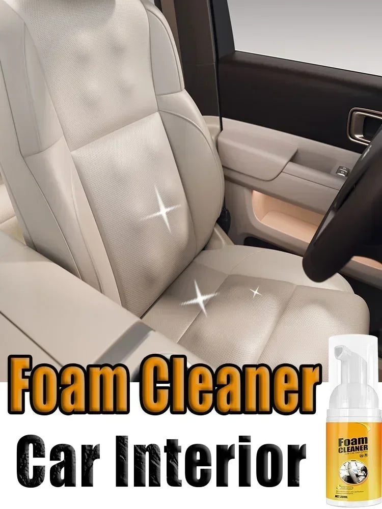 Multi-purpose Foam Cleaner Cleaning Agent Automoive Home Cleaning Foam Spray Car Interior Home Foam Cleaner Cleaners efficient - Merit Sell