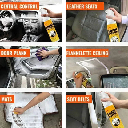 Multi-purpose Foam Cleaner Cleaning Agent Automoive Home Cleaning Foam Spray Car Interior Home Foam Cleaner Cleaners efficient - Merit Sell