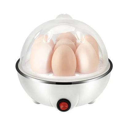 Multifunction Electric Egg Cooker Single Egg Boiler Kitchen Steamed Rapid Breakfast Cooking Appliances - Merit Sell