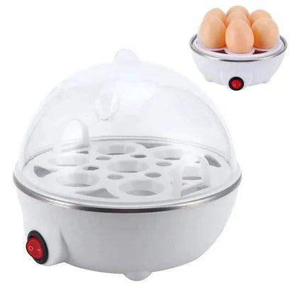 Multifunction Electric Egg Cooker Single Egg Boiler Kitchen Steamed Rapid Breakfast Cooking Appliances - Merit Sell