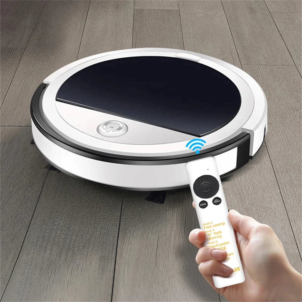 Multifunctional Cleaning Machine Smart Floor Sweep Mop Machine With Remote Control Vacuum Cleaner Home Low Noise Sweeping Robot - Merit Sell