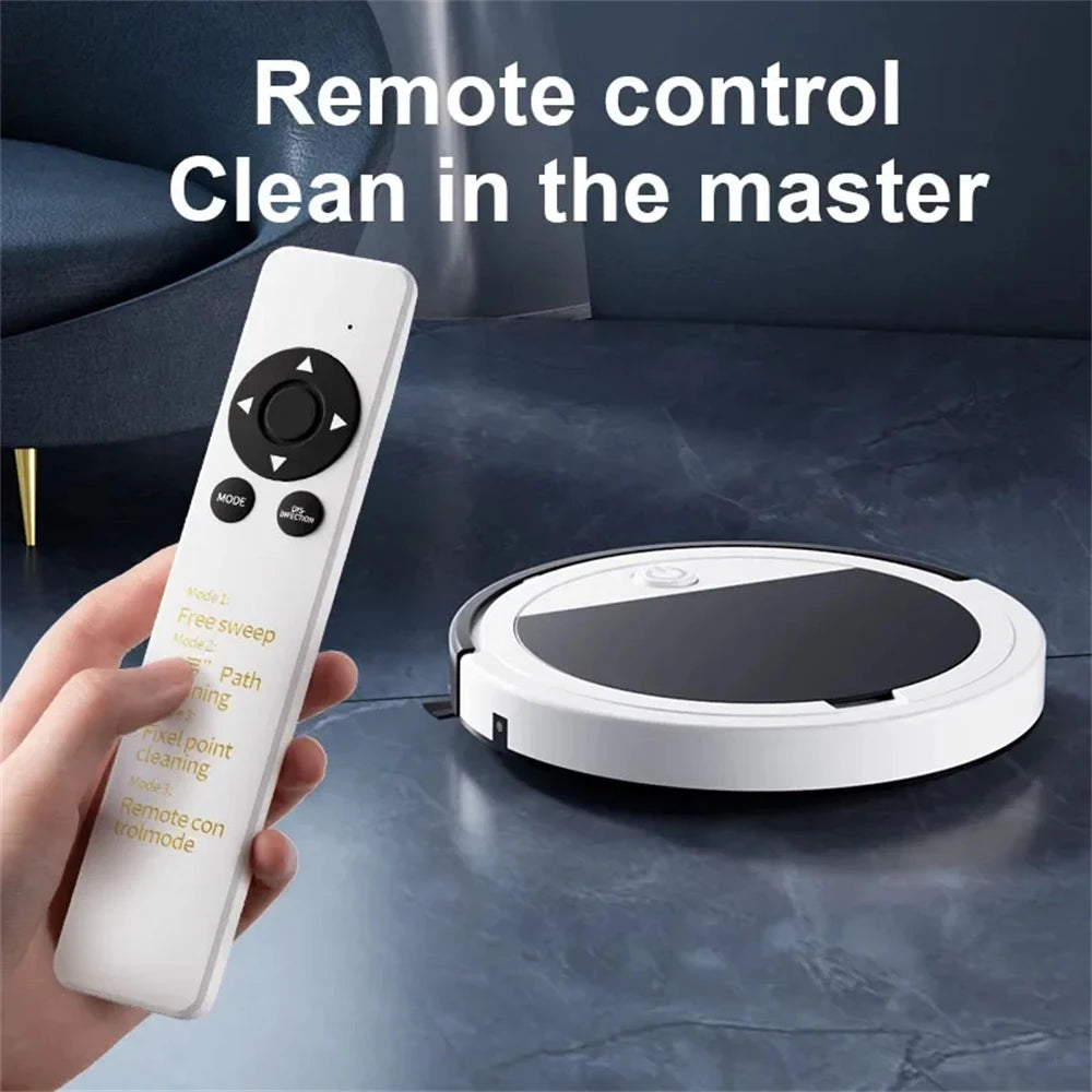 Multifunctional Cleaning Machine Smart Floor Sweep Mop Machine With Remote Control Vacuum Cleaner Home Low Noise Sweeping Robot - Merit Sell