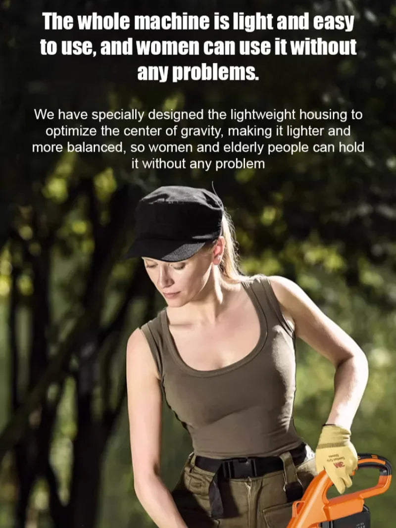 Multifunctional Lithium Lawn Mower Small Home Handheld Electric Weed Whacker Length Adjustable Grass Trimmer for Prune Garden - Merit Sell