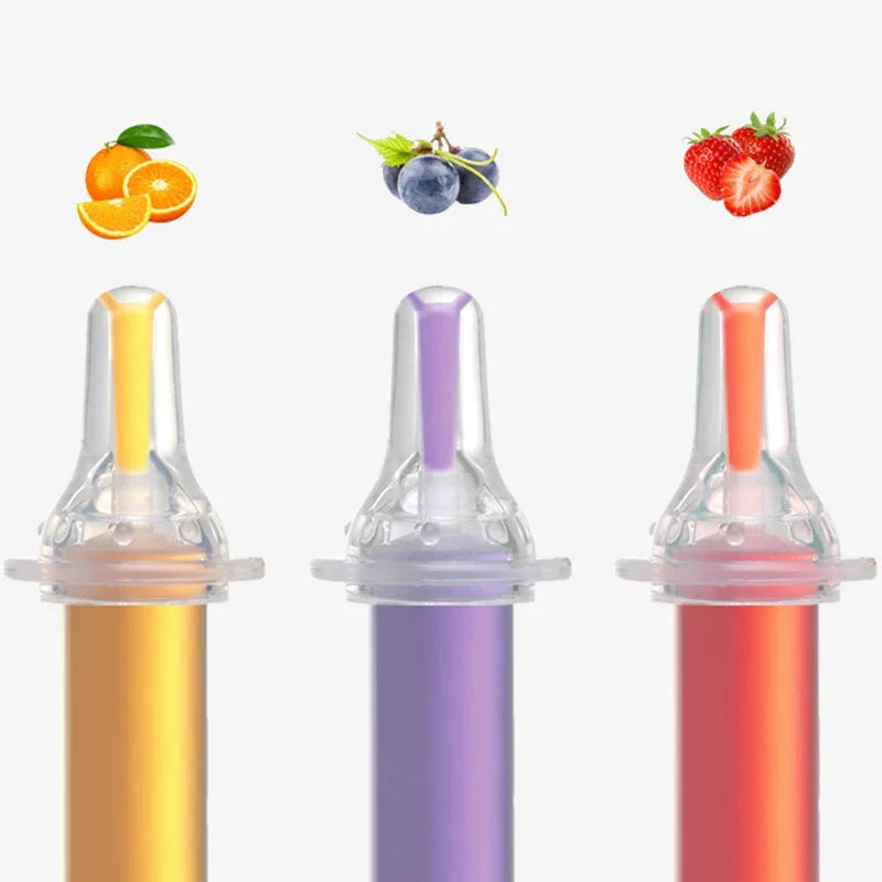 NEW Baby Feeder Children's Food Grade Needle Feeder Squeeze Dropper Medicine Dispenser Baby Anti-choking Feeder - Merit Sell