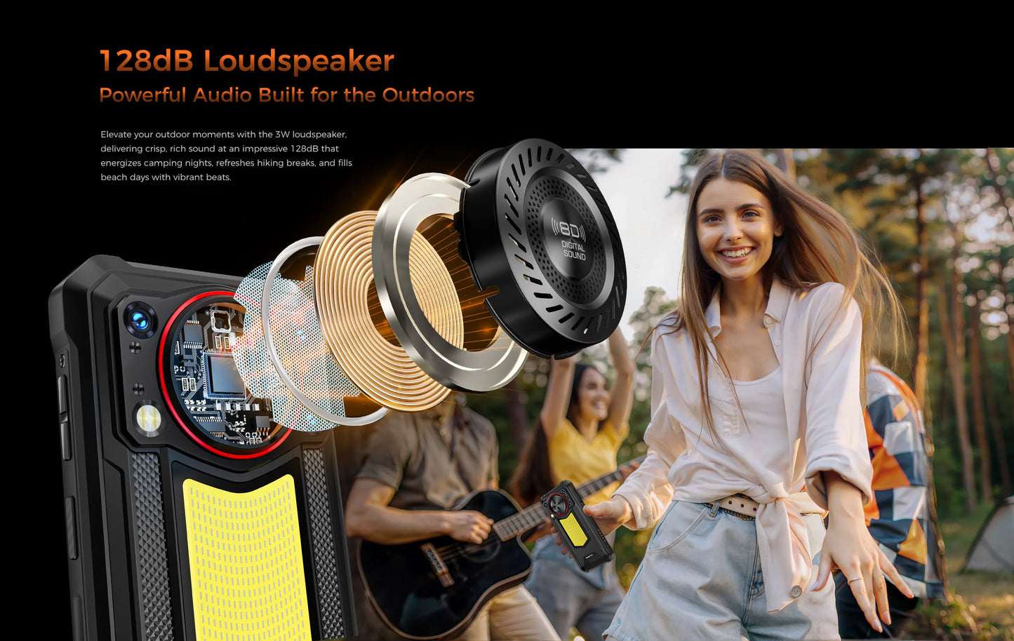 【NEW】OUKITEL WP53 PRO Rugged Phone, 24GB+256GB 11000mAh Android 15 6.52" NFC 50MP Cell Phone - Merit Sell