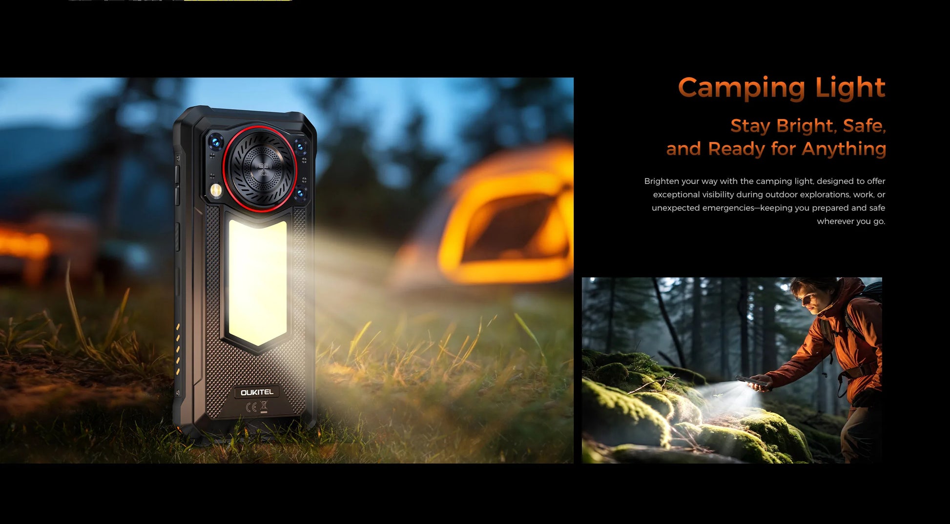 【NEW】OUKITEL WP53 PRO Rugged Phone, 24GB+256GB 11000mAh Android 15 6.52" NFC 50MP Cell Phone - Merit Sell