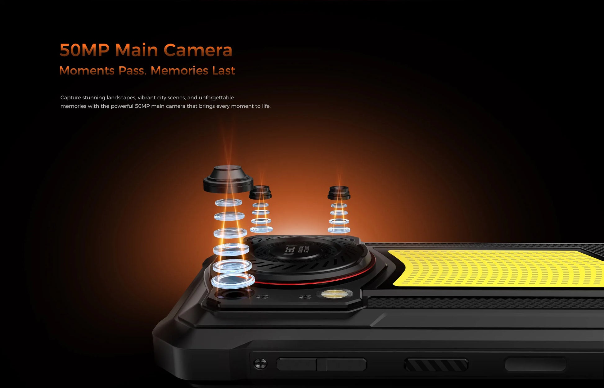 【NEW】OUKITEL WP53 PRO Rugged Phone, 24GB+256GB 11000mAh Android 15 6.52" NFC 50MP Cell Phone - Merit Sell