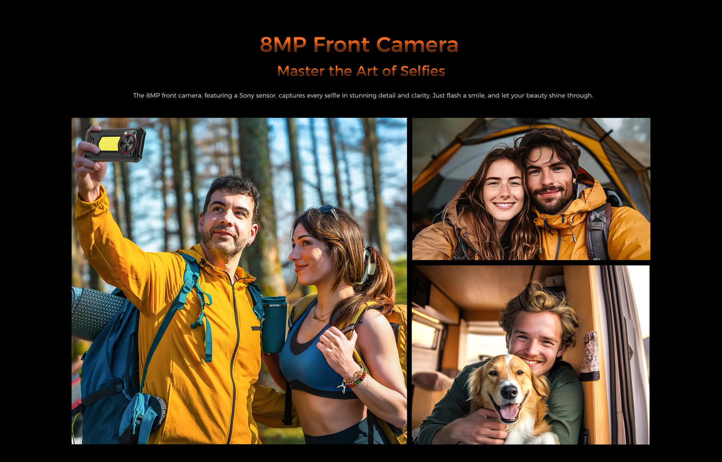 【NEW】OUKITEL WP53 PRO Rugged Phone, 24GB+256GB 11000mAh Android 15 6.52" NFC 50MP Cell Phone - Merit Sell