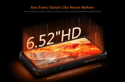 【NEW】OUKITEL WP53 PRO Rugged Phone, 24GB+256GB 11000mAh Android 15 6.52" NFC 50MP Cell Phone - Merit Sell