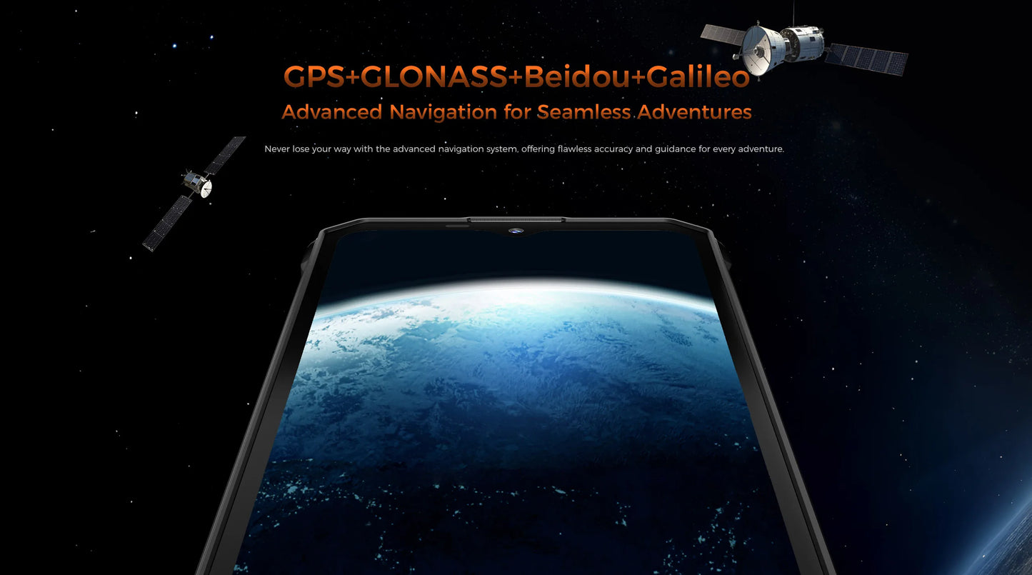 【NEW】OUKITEL WP53 PRO Rugged Phone, 24GB+256GB 11000mAh Android 15 6.52" NFC 50MP Cell Phone - Merit Sell