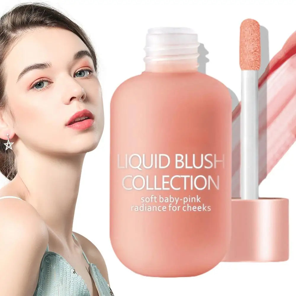 New Liquid Cheek Blush Facial Nourishing Blusher Gel Cream Multi-purpose For Eyes Lips Makeup Blush Stick Cosmetics - Merit Sell