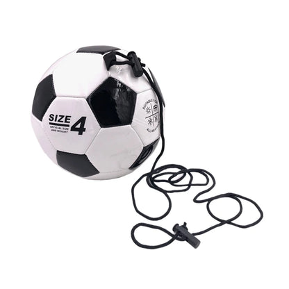 New Soccer Training Ball Adjustable Bungee Elastic Training Ball with Rope Size 4 Football for Training Playing Sports - Merit Sell