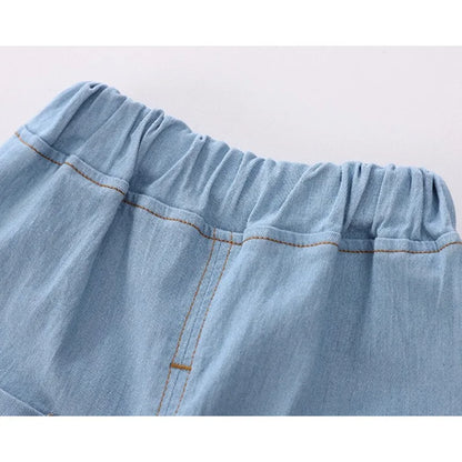 New Summer Baby Boys Clothes Suit Children Fashion Cartoon Shirt Shorts 2Pcs/Sets Toddler Casual Costume Infant Kids Tracksuits - Merit Sell