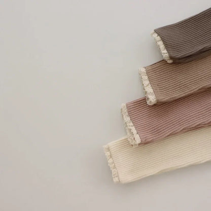 Newborn Leggings For Baby Girl Clothes Infant Kids Ribbed Autumn Kids Trousers Toddler Girl Leggings Baby Clothing - Merit Sell