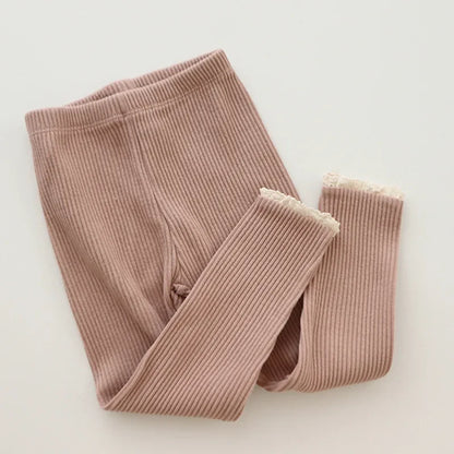 Newborn Leggings For Baby Girl Clothes Infant Kids Ribbed Autumn Kids Trousers Toddler Girl Leggings Baby Clothing - Merit Sell