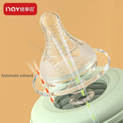 Newborn bottle/Big baby bottle/Handle anti bloating and anti falling baby bottle/Used by babies over 6 months old - Merit Sell