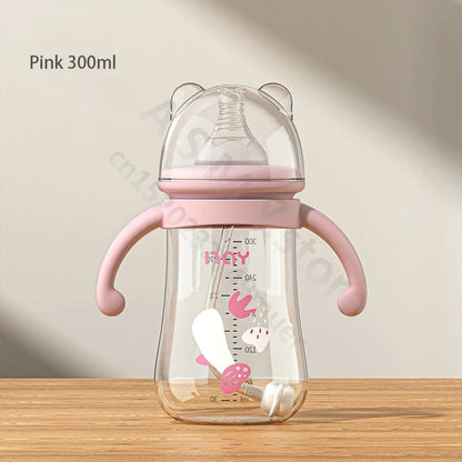 Newborn bottle/Big baby bottle/Handle anti bloating and anti falling baby bottle/Used by babies over 6 months old - Merit Sell